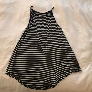 AE soft & sexy striped high neck tank